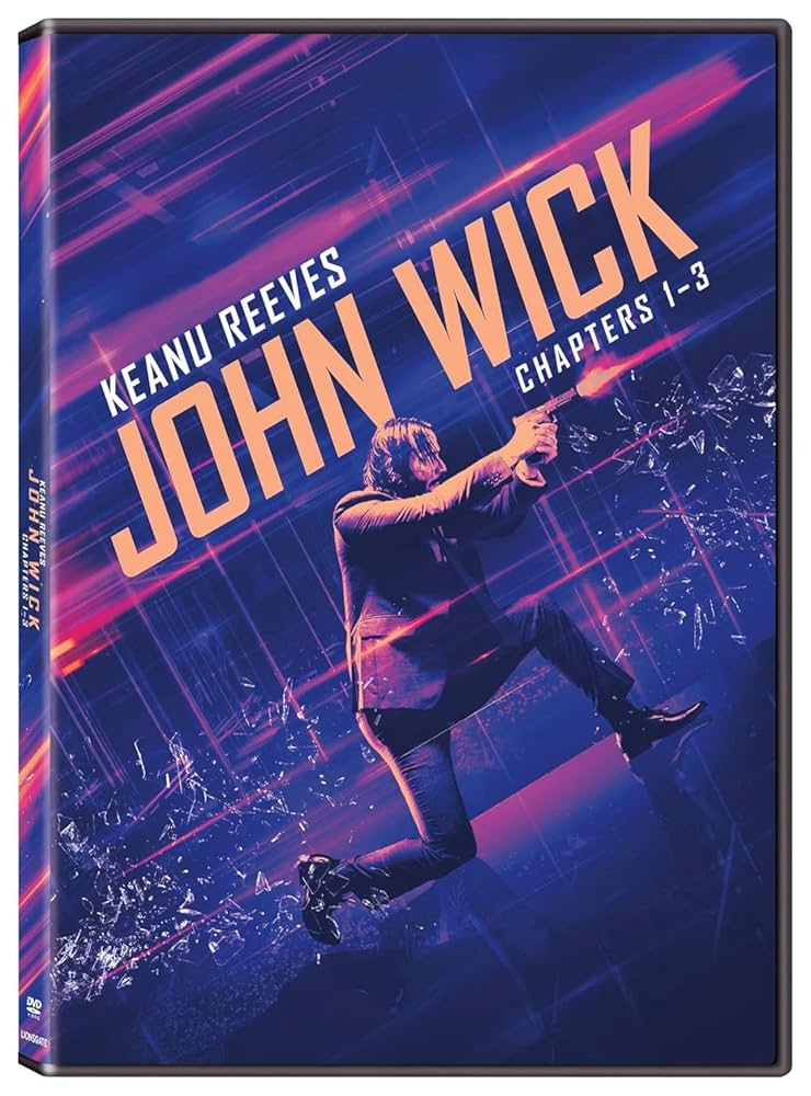 Amazon.com: John Wick 1-4 Movie Collection - Chapters 1, 2